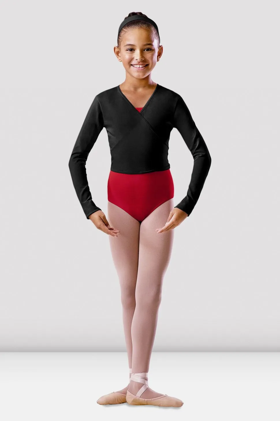 Girls Wrap Top-Bloch Fashion