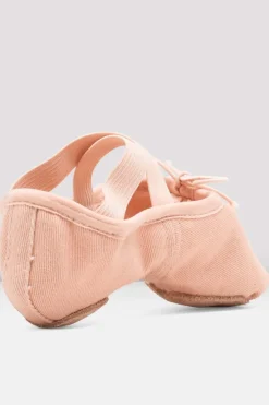 Girls Zenith Stretch Canvas Ballet Shoes-Bloch Outlet