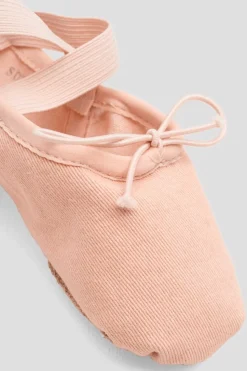 Girls Zenith Stretch Canvas Ballet Shoes-Bloch Outlet