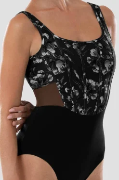 Ladies Abby Floral Tank Leotard-Bloch Online