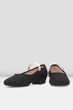 Ladies Accent Low Heel Character Shoes-Bloch Fashion