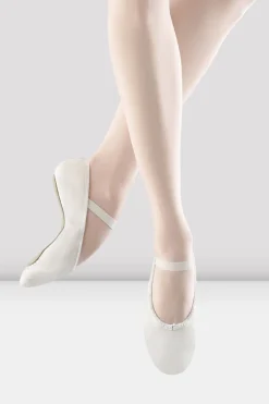 Ladies Dansoft Leather Ballet Shoes-Bloch Discount