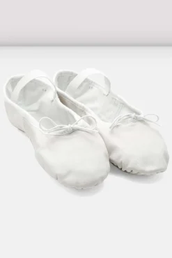 Ladies Dansoft Leather Ballet Shoes-Bloch Discount
