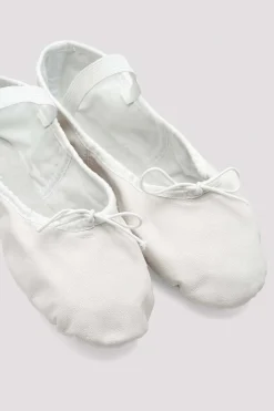 Ladies Dansoft Leather Ballet Shoes-Bloch Discount
