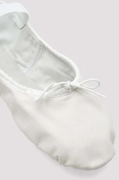 Ladies Dansoft Leather Ballet Shoes-Bloch Discount