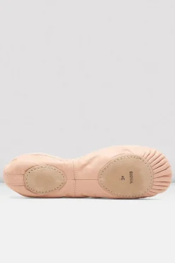 Ladies Dansoft ll Split Sole Ballet Shoes-Bloch Clearance