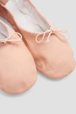 Ladies Dansoft ll Split Sole Ballet Shoes-Bloch Clearance