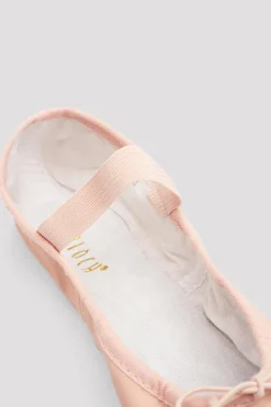 Ladies Dansoft ll Split Sole Ballet Shoes-Bloch Clearance
