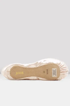 Ladies Debut 1 Satin Ballet Shoes-Bloch Cheap