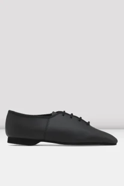 Ladies Debut Jazz Leather Jazz Shoes-Bloch Cheap