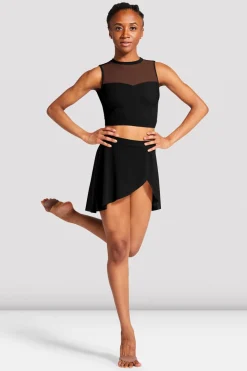 Ladies Emiko Open Back Crop Top-Bloch Sale