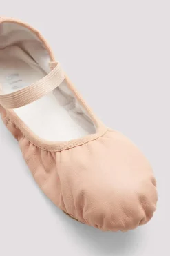 Ladies Giselle Leather Ballet Shoes-Bloch Shop