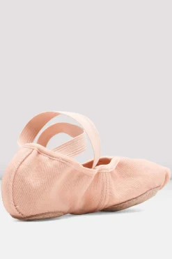 Ladies Infinity Stretch Canvas Ballet Shoes-Bloch Shop