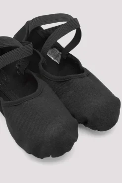 Ladies Infinity Stretch Canvas Ballet Shoes-Bloch New