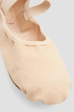 Ladies Infinity Stretch Canvas Ballet Shoes-Bloch Cheap