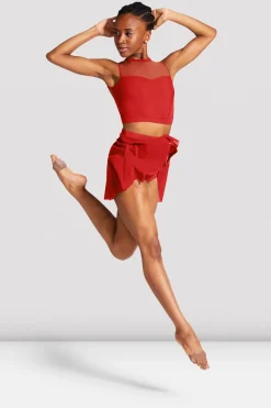 Ladies Jaylyn Wrap Front Skirt-Bloch Cheap