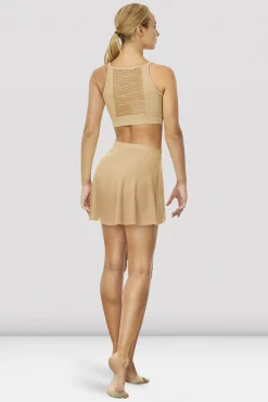 Ladies Jaylyn Wrap Front Skirt-Bloch Fashion