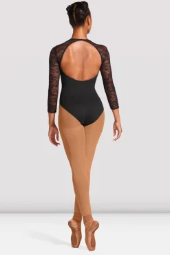 Ladies Kate Lace Open Back Leotard-Bloch Best
