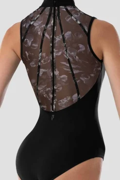 Ladies Lani Floral Zip Back Leotard-Bloch Shop