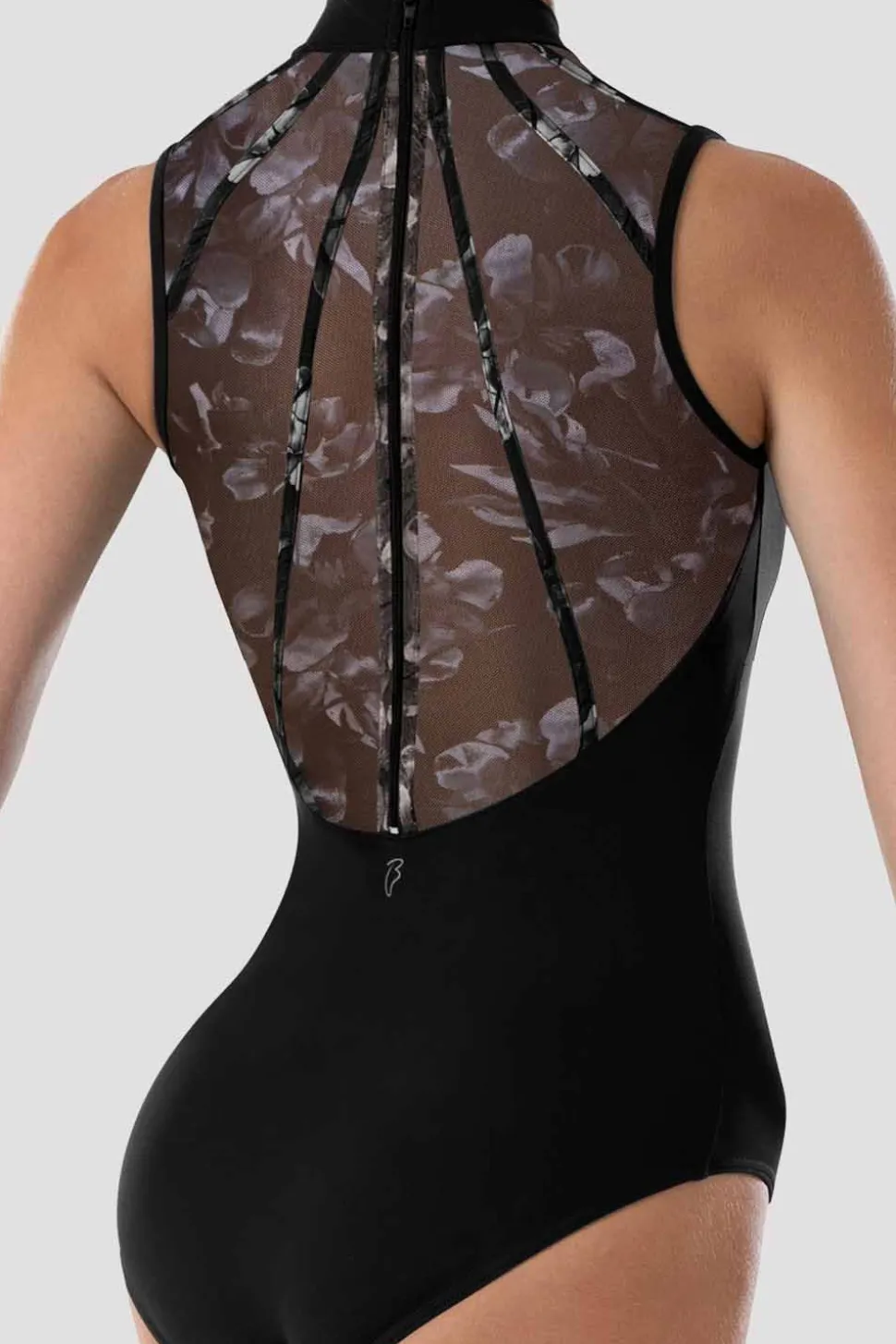 Ladies Lani Floral Zip Back Leotard-Bloch Shop