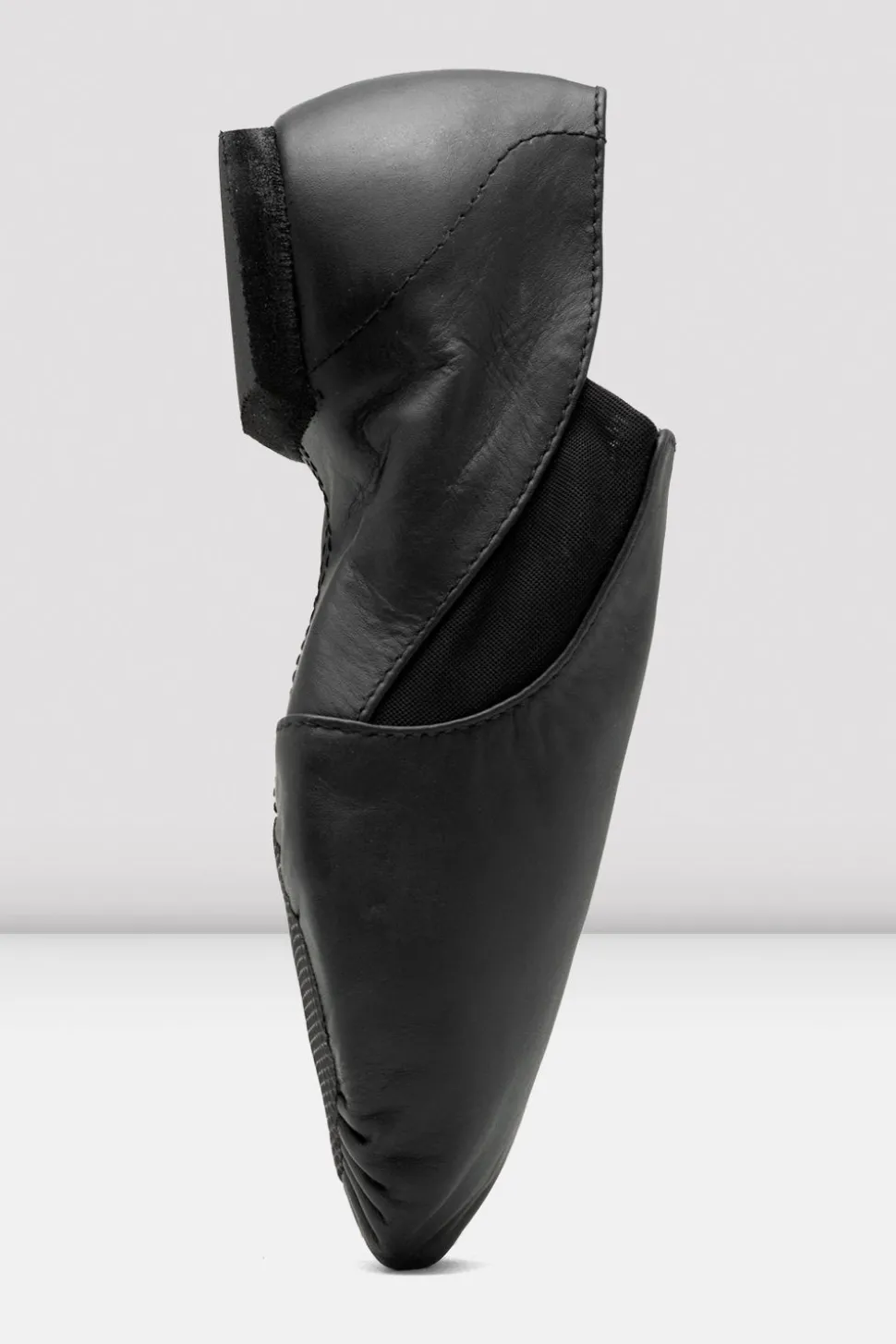 Ladies Leather Elasta Jazz Booties-Bloch Shop