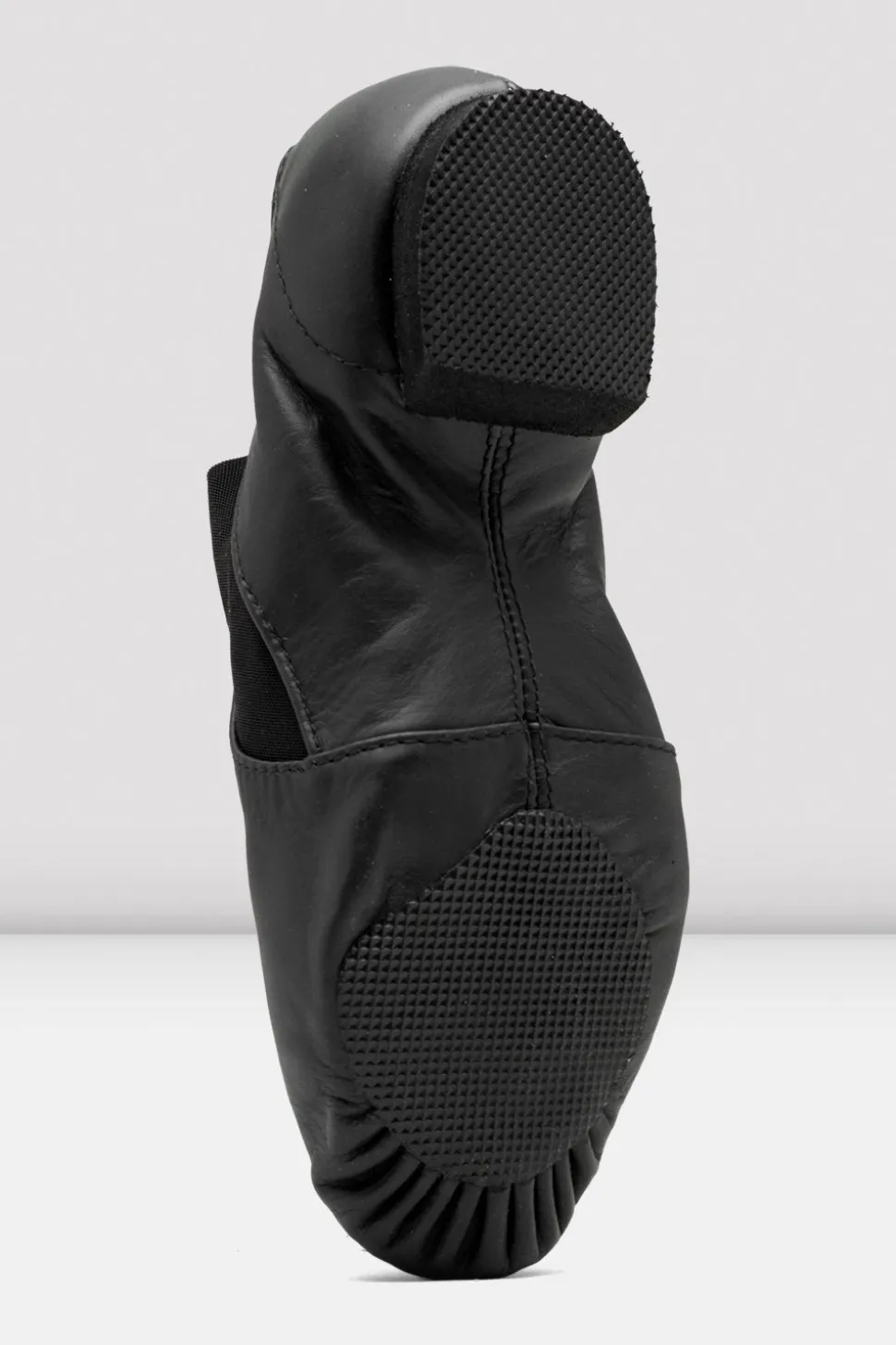 Ladies Leather Elasta Jazz Booties-Bloch Shop