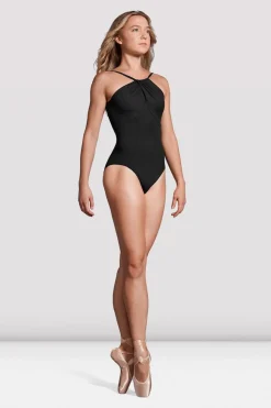 Ladies Mirella Label Twist High Neck Leotard-Bloch Outlet