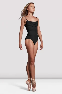 Ladies Mirella Label Ruched Camisole Leotard-Bloch Discount