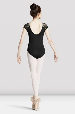 Ladies Mirella Lace Shoulder Leotard-Bloch Cheap