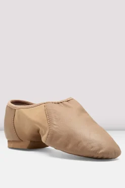 Ladies Neo-Flex Slip On Leather Jazz Shoes-Bloch Best Sale