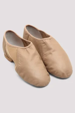 Ladies Neo-Flex Slip On Leather Jazz Shoes-Bloch Best Sale