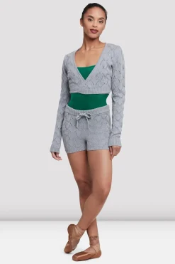 Ladies Nola Long Sleeve Wrap Top-Bloch Cheap