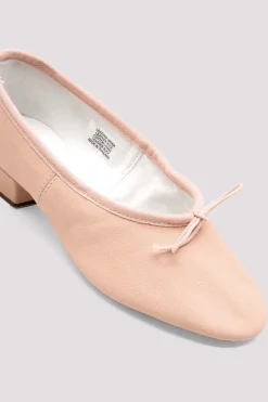Ladies Paris Leather Teaching Shoes-Bloch Fashion