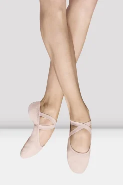 Ladies Performa Stretch Canvas Ballet Shoes-Bloch Discount