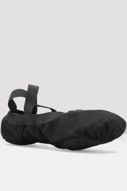 Ladies Pro Elastic Canvas Ballet Shoes-Bloch Clearance