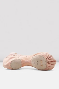 Ladies Proflex Canvas Ballet Shoes-Bloch Cheap