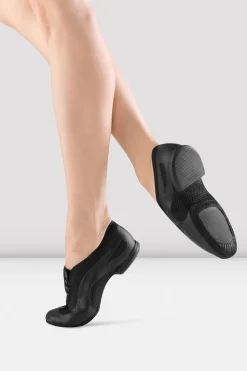 Ladies Slipstream Slip On Jazz Shoes-Bloch Clearance