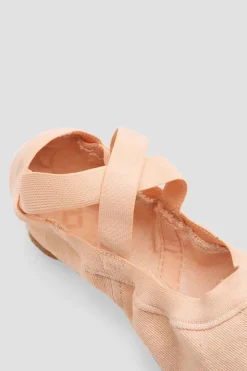 Ladies Synchrony Stretch Canvas Ballet Shoes-Bloch Fashion