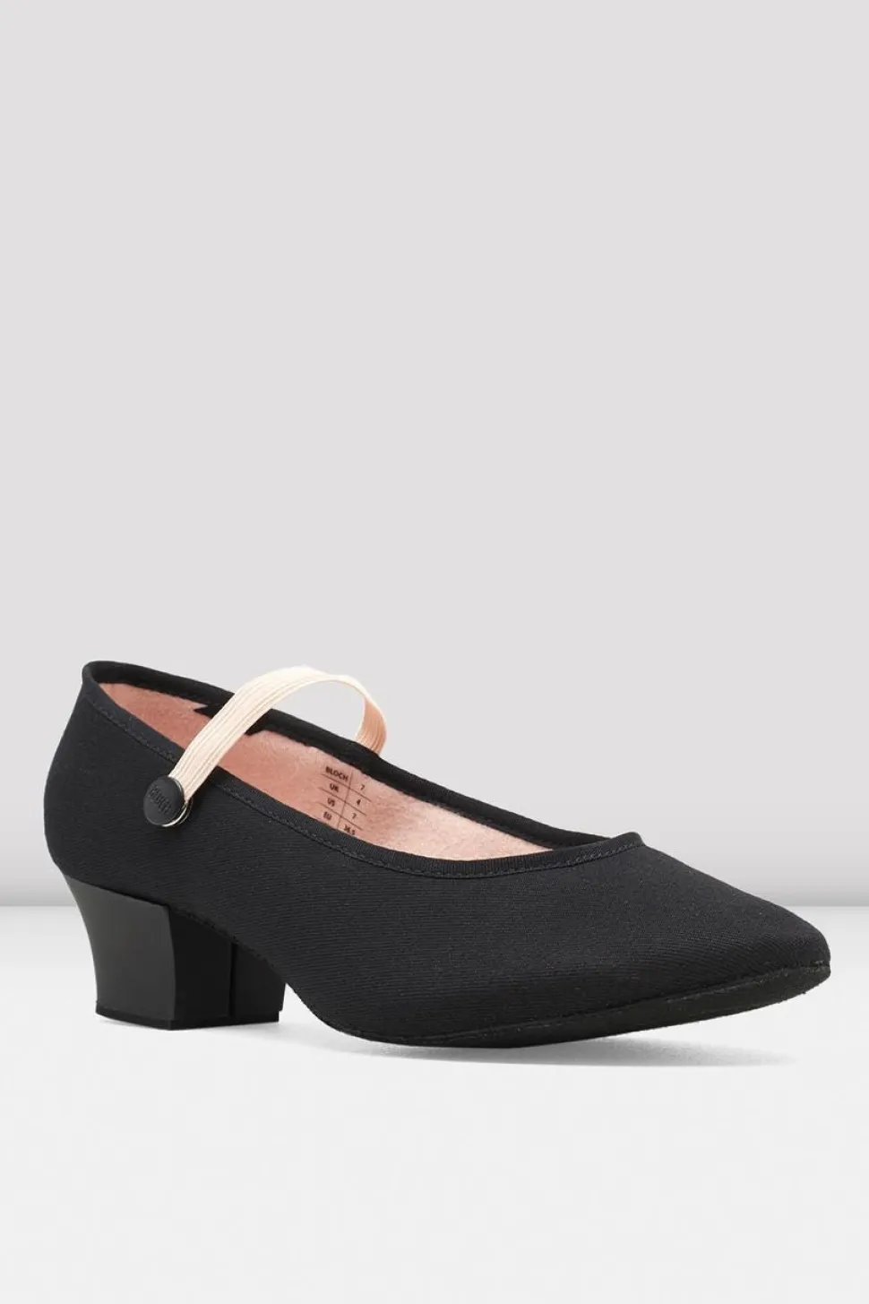 Ladies Tempo Cuban Heel Character Shoes-Bloch Fashion