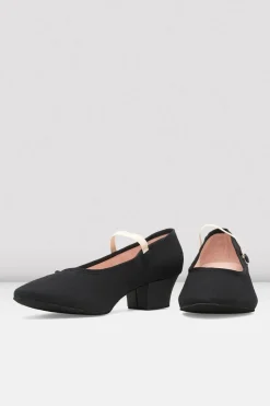Ladies Tempo Cuban Heel Character Shoes-Bloch Fashion