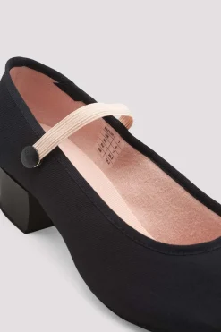 Ladies Tempo Cuban Heel Character Shoes-Bloch Fashion