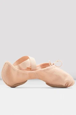 Ladies Zenith Stretch Canvas Ballet Shoes-Bloch Fashion