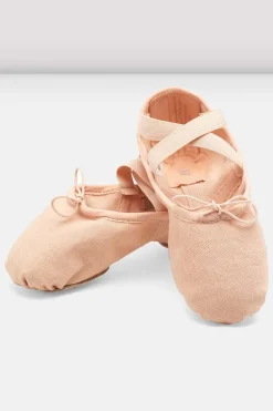 Ladies Zenith Stretch Canvas Ballet Shoes-Bloch Fashion