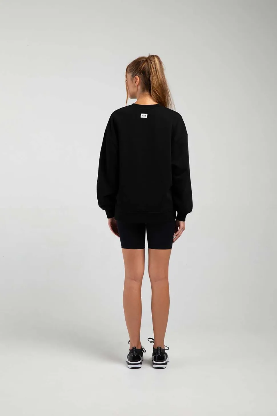 Off-Duty Oversized Crew Sweatshirt-Bloch Discount