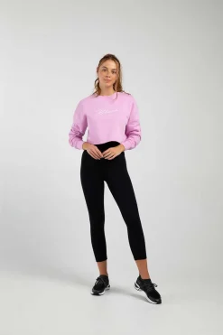 Off-Duty Terry Cropped Crew-Bloch Shop