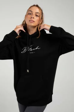 Off-Duty Terry Longline Hoodie-Bloch Discount