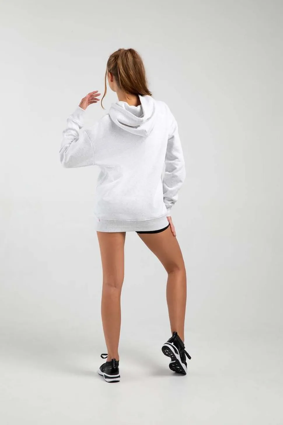 Off-Duty Terry Longline Hoodie-Bloch Clearance