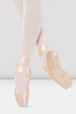 Triomphe Suede Toe Cap Pointe Shoes-Bloch New