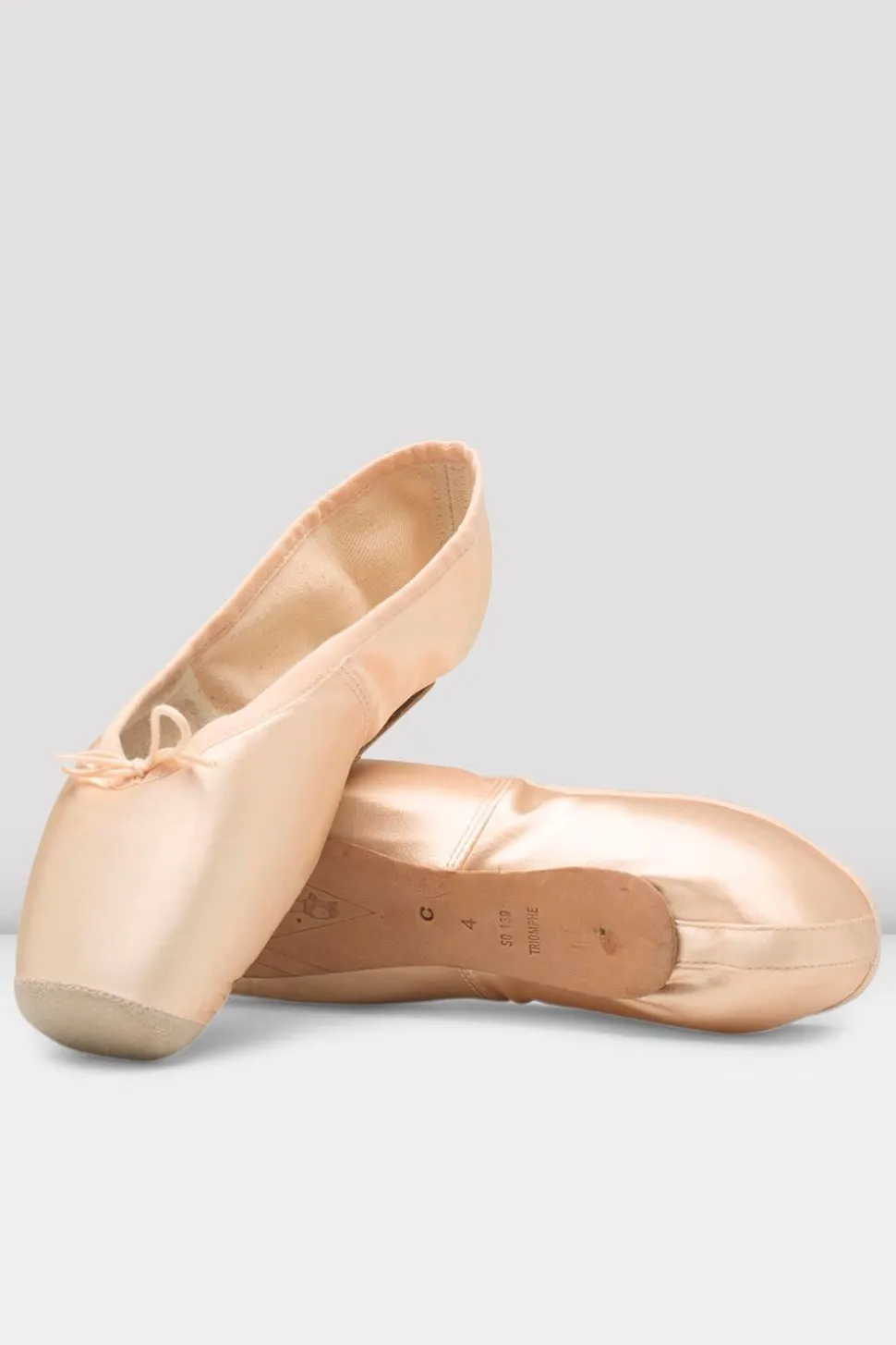 Triomphe Suede Toe Cap Pointe Shoes-Bloch New
